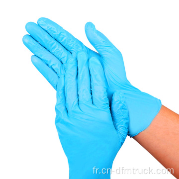 Gants médicaux jetables en nitrile sans poudre